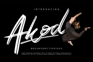 Akod Script Font for Small Business Branding