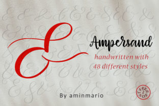 Ampersand 48: A Script Amp Font for Editorial Distinction