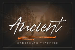 Ancient: A Bold Handwritten Font for Authentic Branding