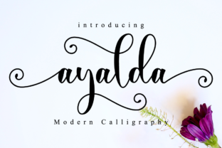 Ayalda: A Handwritten Font That Breathes Life Into Editorial Design