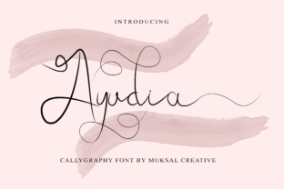 Ayudia: A Handwritten Font That Feels Like a Quiet Conversation