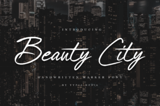 Beauty City: A Handwritten Font That Elevates Digital Branding