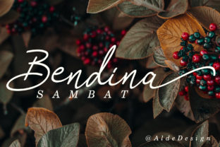 Bendina Sambat: A Premium Script Font That Elevates Your Brand