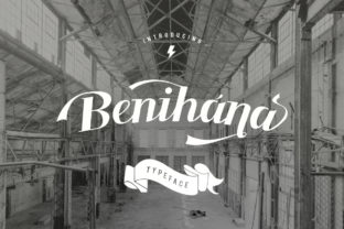 Benihana: A Modern Handwritten Font for Digital Branding
