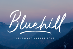 Bluehill: A Handwritten Font That Elevates Digital Branding