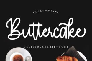 Buttercake: A Handwritten Font with Editorial Warmth