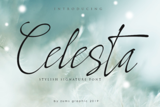 Celesta: A Handmade Script Font That Feels Like Your Own Signature