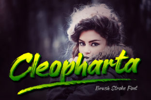 Cleopharta Font: Wild, Smooth & Perfect for Handmade Labels & Invitations
