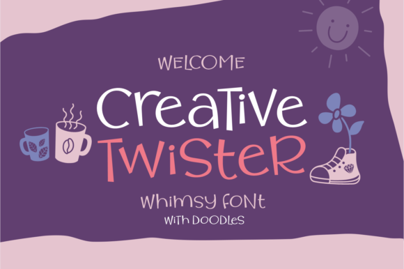 Creative Twister: A Whimsical Handwritten Font That Lifts Your Brand