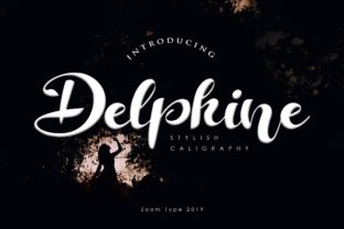 Delphine: A Bold Script Typeface That Elevates Digital Branding