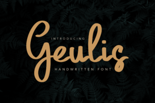 Geulis: A Modern Script Font That Makes Your Brand Feel Human