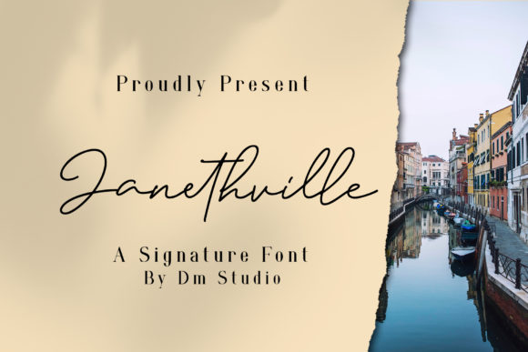 Janethville Font: A Handwritten Touch That Builds Trust