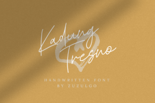 Kadung Tresno: A Handwritten Font That Feels Like a Quiet Conversation