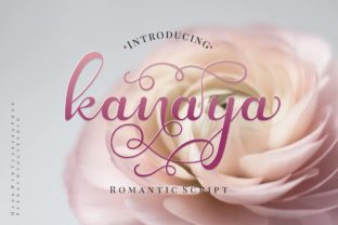 Kanaya: A Modern Script Font for Thoughtful Editorial Design