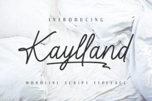 Kaylland Handwritten Font for Crafters & Sellers