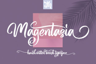 Magentasia: A Handwritten Font That Elevates Digital Branding