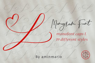 Monogram L Monofont Caps L: A Simple Font That Makes Your Brand Feel Intentional