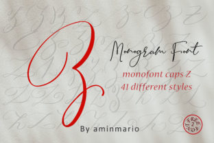 Monogram Z Monofont Caps Z: A Display Font for Standout Campaign Moments
