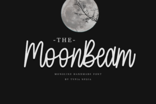 MoonBeam Handwritten Font for Crafters & Sellers