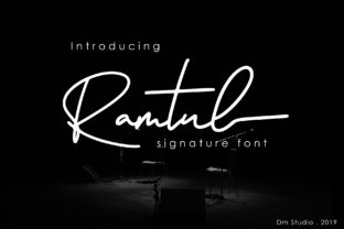 Ramtul: A Modern Script Font for Digital Branding
