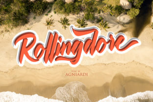 Rollingdore: A Vintage Script Font That Anchors Editorial Mood