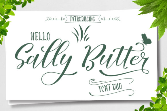 Sally Butter: A Feminine Script Font That Elevates Brand Identity