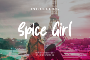 Spice Girl: A Sweet Handwritten Font for Real Business Branding