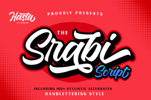 Srabi: A Vintage Script Font for Editorial Impact