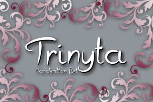 Trinyta: A Handwritten Font That Makes Your Brand Feel Instantly Polished