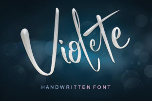 Violete: A Modern Script Font for Editorial Calm