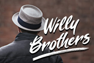 Willy Brothers: A Spontaneous Script Font for Thoughtful Design